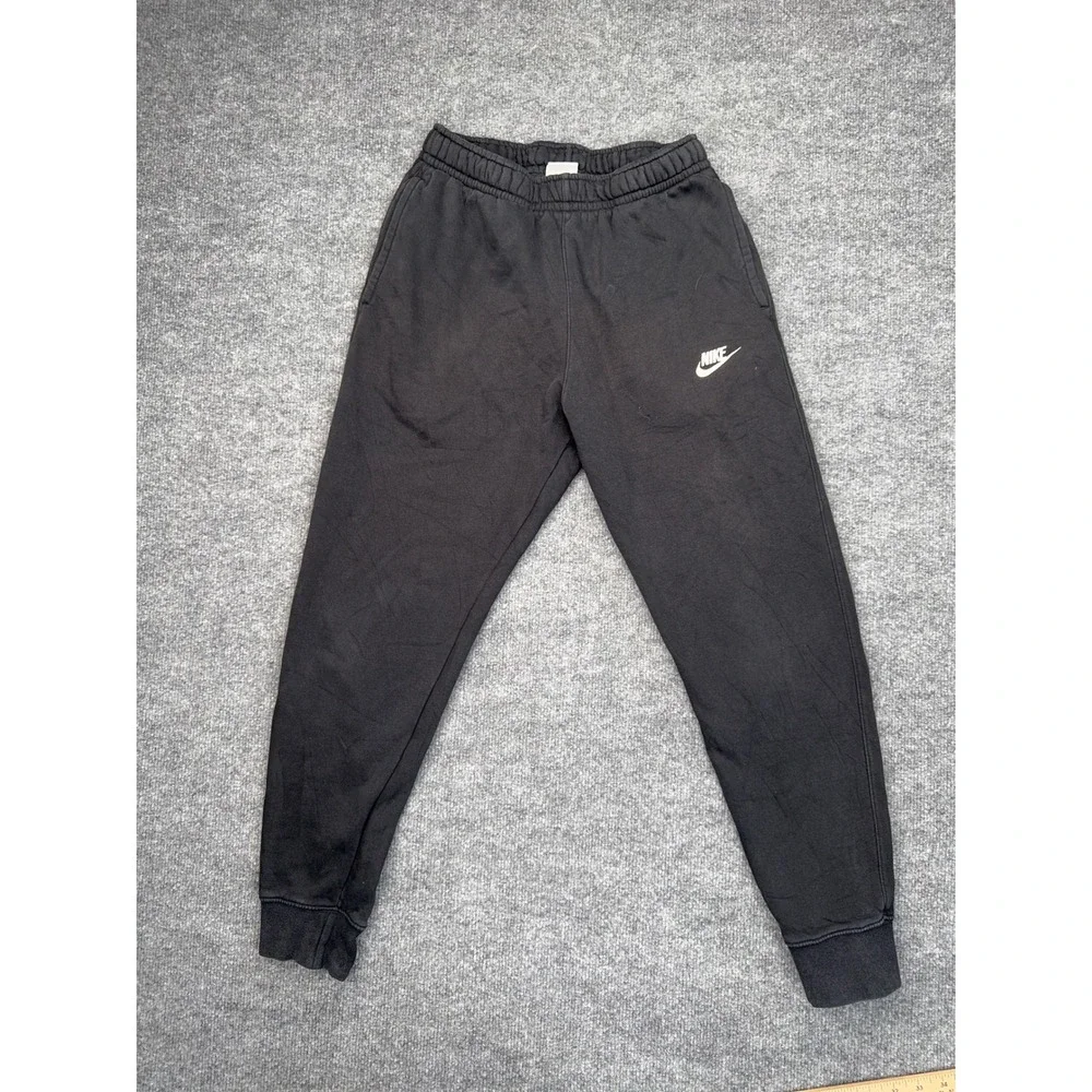 Nike Sportswear Club Fleece Joggers Black Sweatpants Mens Small BV2671-010